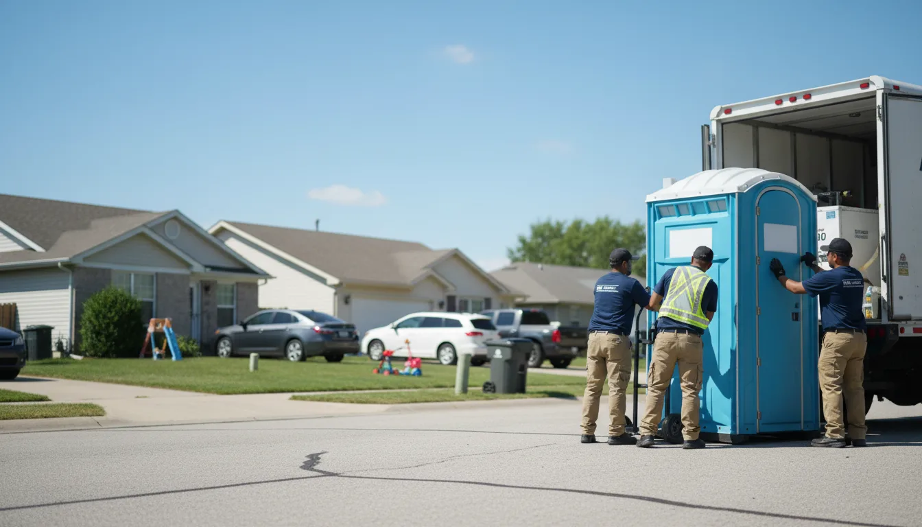 Standard Porta Potty Rentals in Broaddus, TX near me